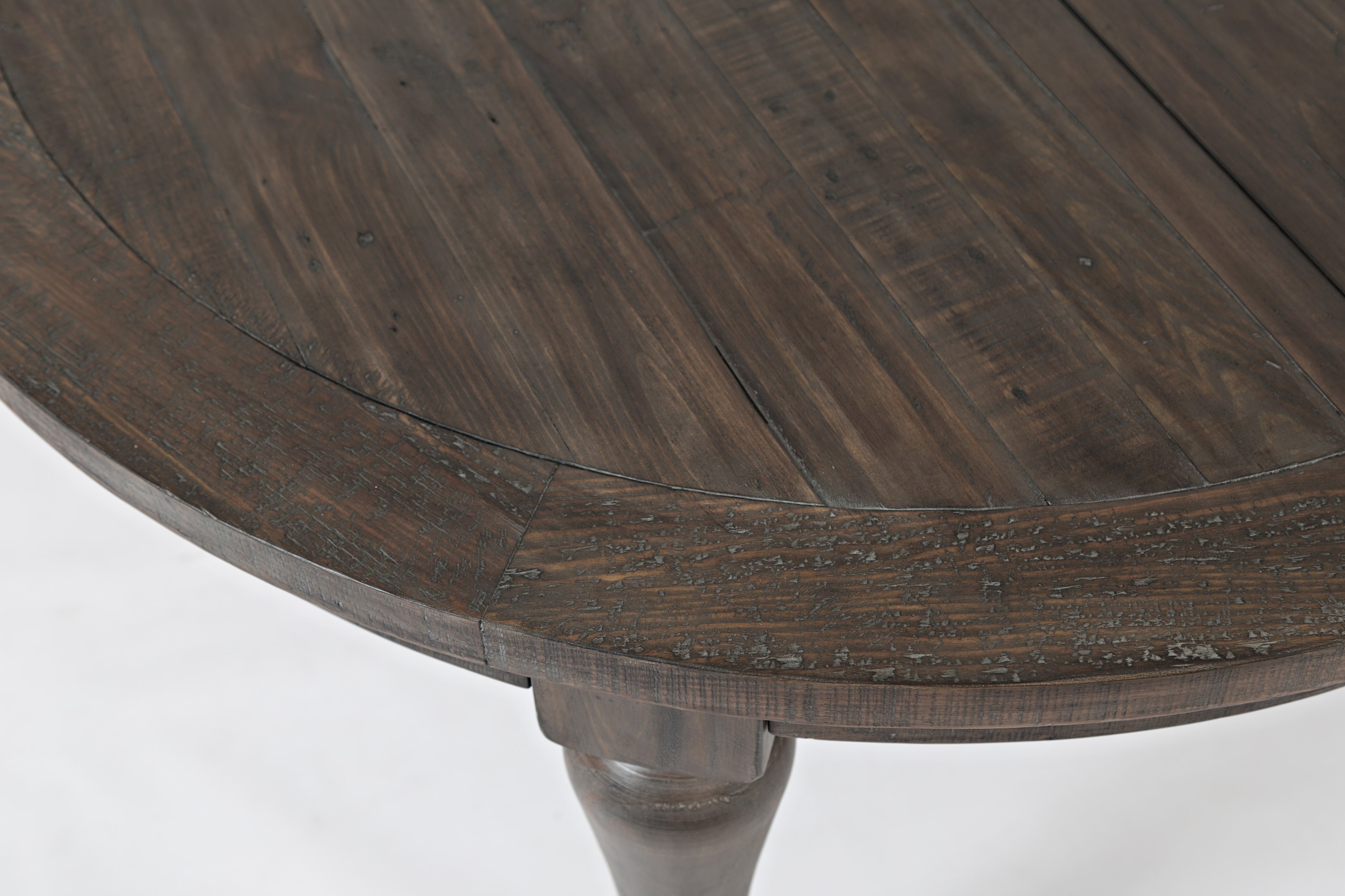 Jofran madison county round to oval dining table top